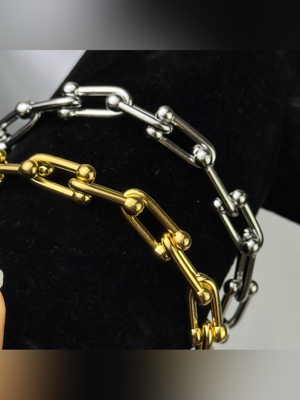 Brand New Stainless Steel Link Chain Bracelet – Silver or Gold ✨ - Picture 9 of 13